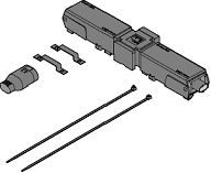 DHB-101 DOMOCLICK™ - Kit de jonction en ligne pour câbles chauffants DHB-101 DOMOCLICK kit de jonction en ligne pour câbles chauffants autorégulants ELTRACE